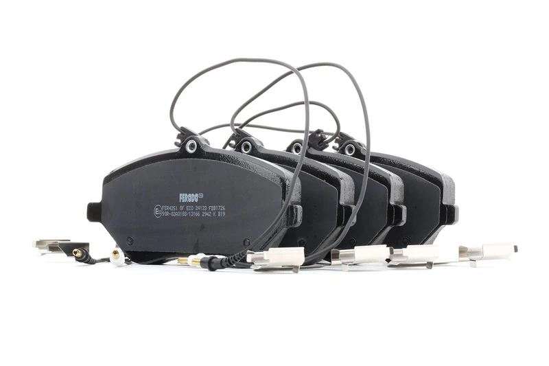 Ferodo FDB1726 Kit Disc Brake Pads for Car Brakes, Set of 4