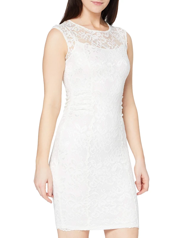 Swing Women's 005071-81 Dress, White (ivory/ivory), 40