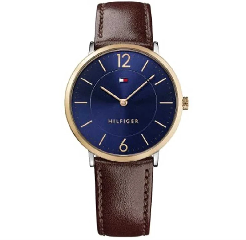 Tommy Hilfiger Men's Quartz Watch with Leather Strap 1710354
