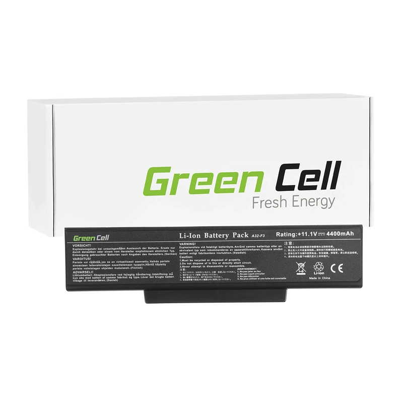 Green Cell Laptop Battery For Asus A32N1405 For Asus N551 N551J N551JB N551JK N551JQ N551JW N551JX N551Z N751 N751J N751JK N751JM N751J. W N751JW X ROG G5 51 G551J G551JM G771 G771J G58JM GL551 GL771 - Image 1