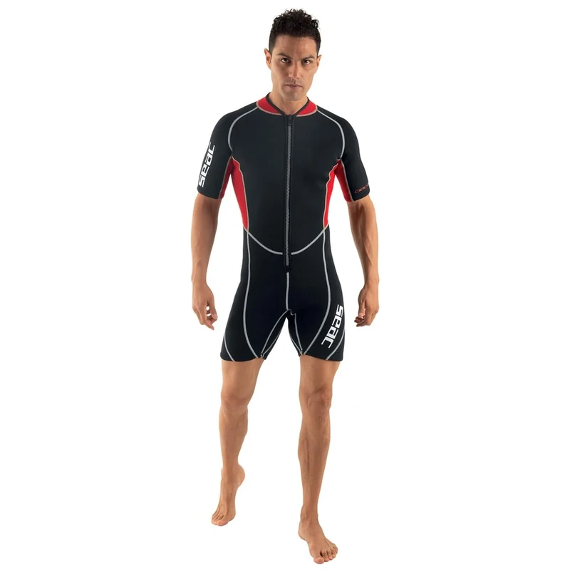 Seac Ciao Man, Shorty wetsuit, 2.5 mm Neoprene for Snorkelling, Scuba Diving and other Water Activities