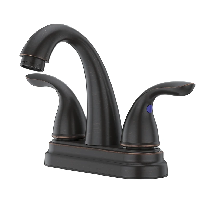 Pfister LG148700Y LG148-700Y Pfirst Series 2-Handle 4" Centerset Bathroom Faucet in Tuscan Bronze, 1.2gpm