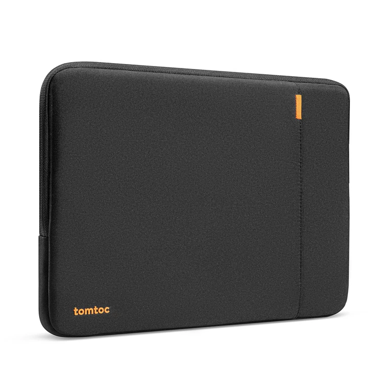 tomtoc 360° Protective Laptop Case for 16 Inch MacBook Pro M3/M2/M1 Pro/Max A2991 A2780 A2485 A2141 2023-2019 Shockproof Water-Repellent Ultrabook MacBook Bag Case with Accessory Bag Black - Image 1