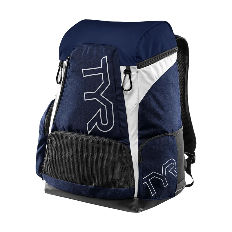 TYR Unisex Adult ALLIANCE Backpack - Navy/White, Size 45/Large