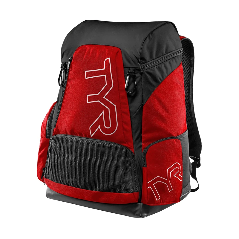 TYR Unisex Alliance Backpack - Red / Black, 45 Litre