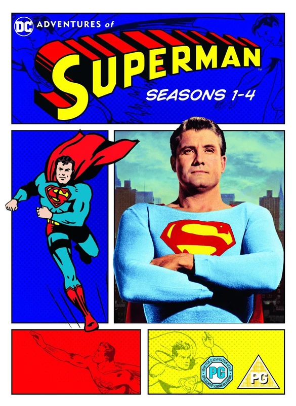 Adventures Of Superman: Seasons 1-4 [DVD] [1952]