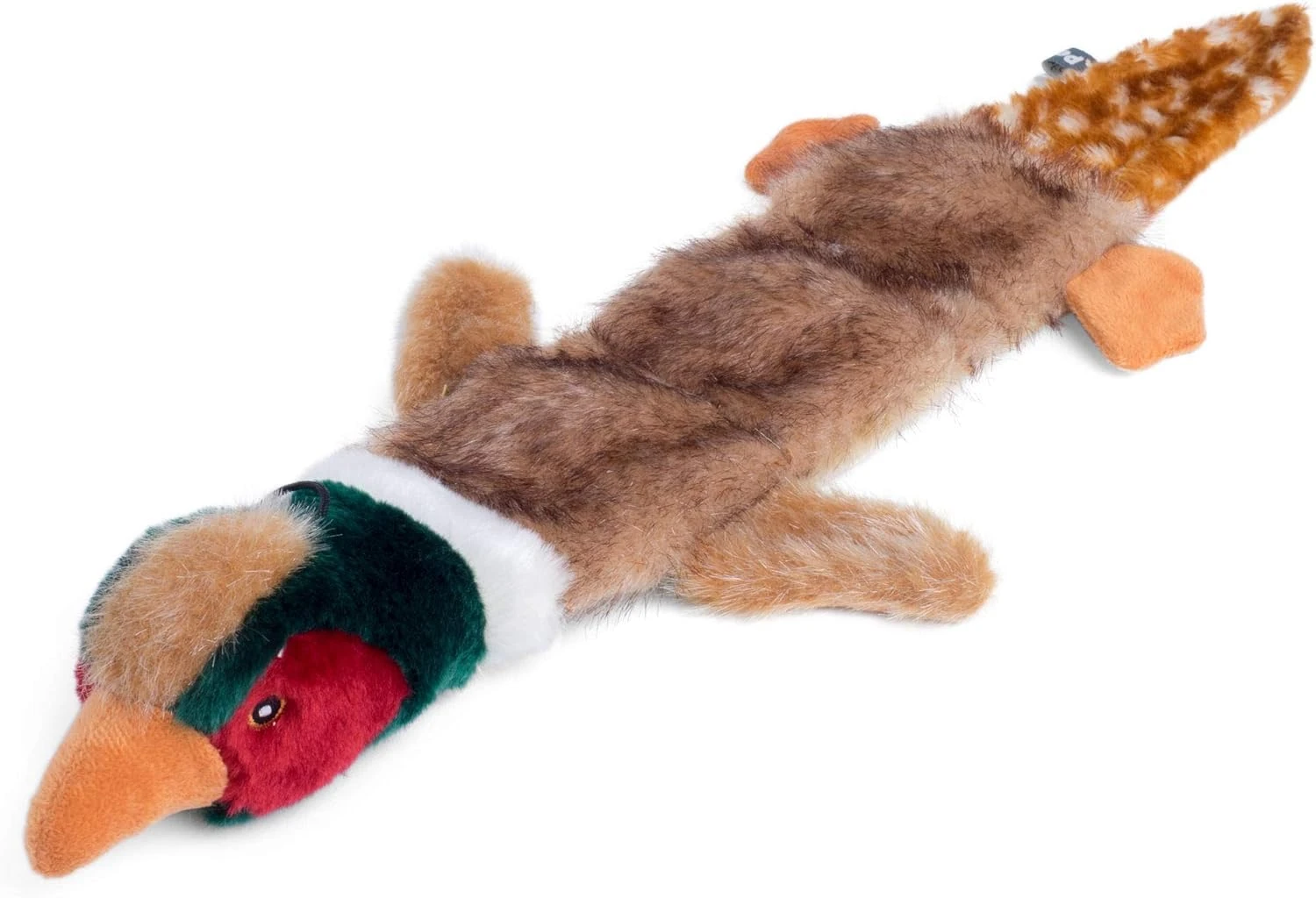 Petface Luxury Multi Squeak Pheasant Dog Toy