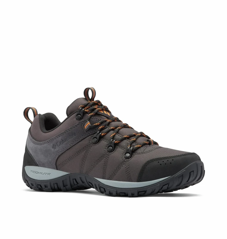 Columbia Men's Peakfreak Venture LT low rise hiking shoes, Black (Shark x Valencia), 8 UK