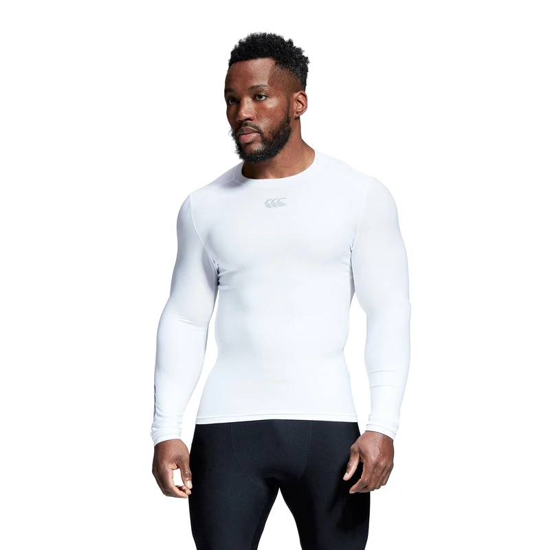 Canterbury Mens Thermoreg Baselayer - White - M