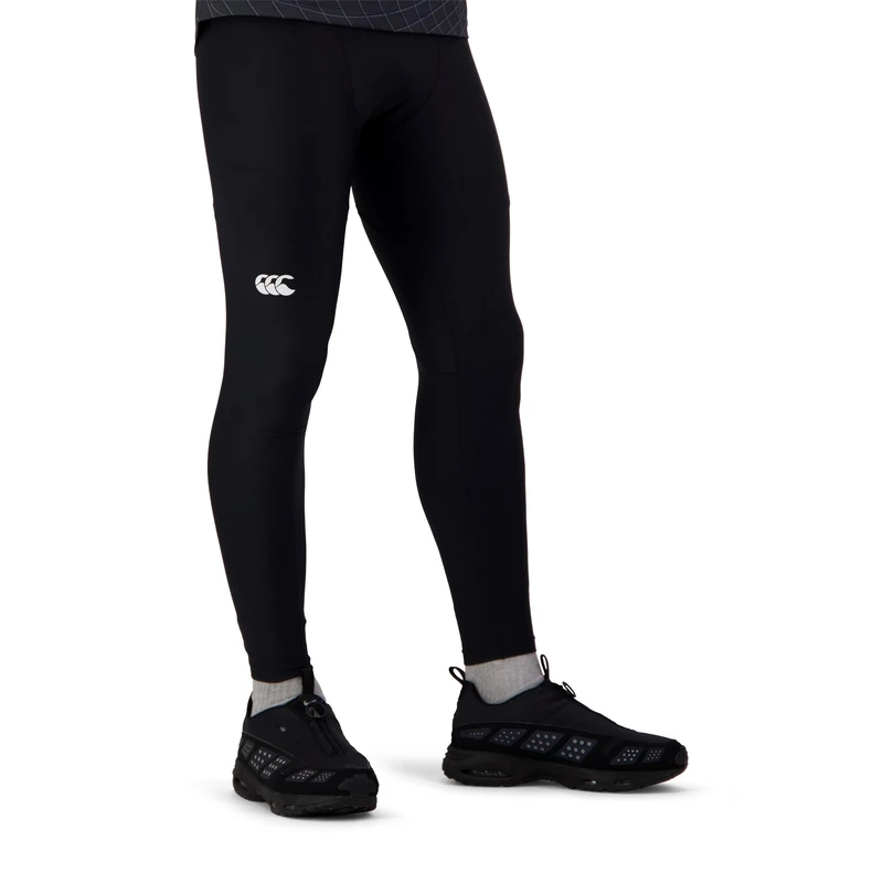 Canterbury Men's ThermoReg Compression Leggings | Thermal Baselayer | Quick Dry Leggings, Black, 3XL - Image 1