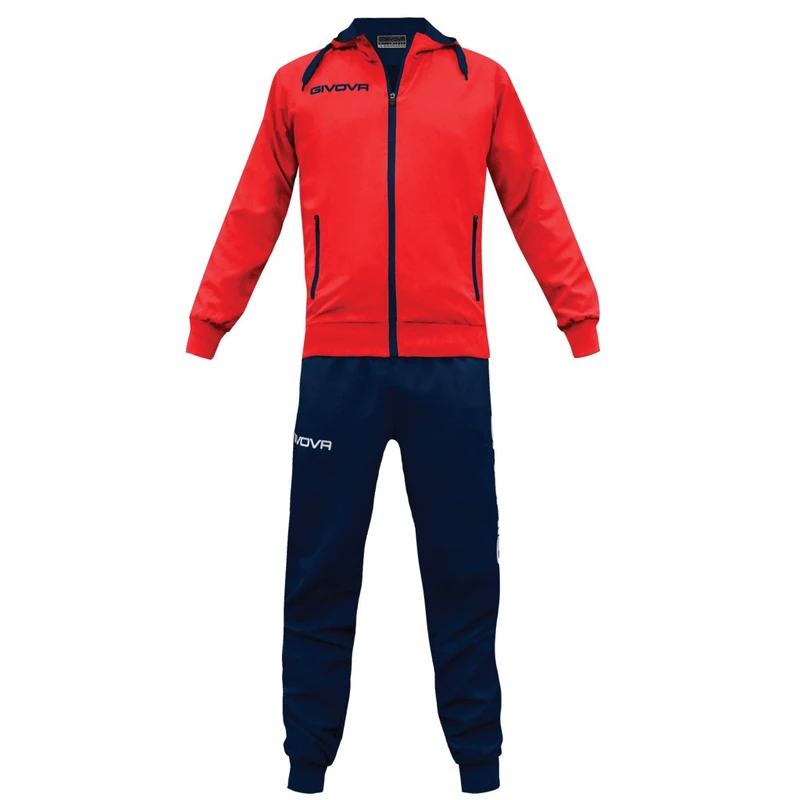 Givova, suit winner, red/blue, 2XS