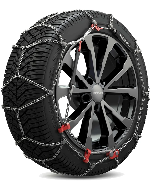 König K-Slim 102 - Snow Chains, 2 Pieces