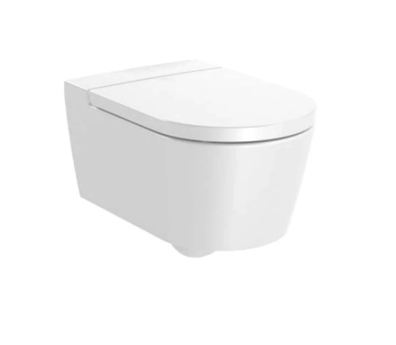 Rock a346527000 Toilet Porcelain Suspended Rimless with Wall Outlet