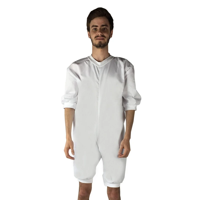 Twill Pyjamas (Summer), Short Sleeve and Short Leg. Size L - Image 1