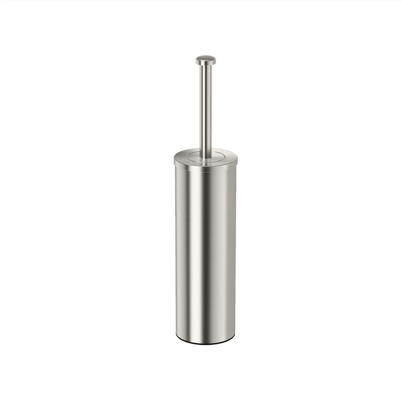 Gatco 1482 Latitude II, Slender Toilet Brush Holder in Satin Nickel