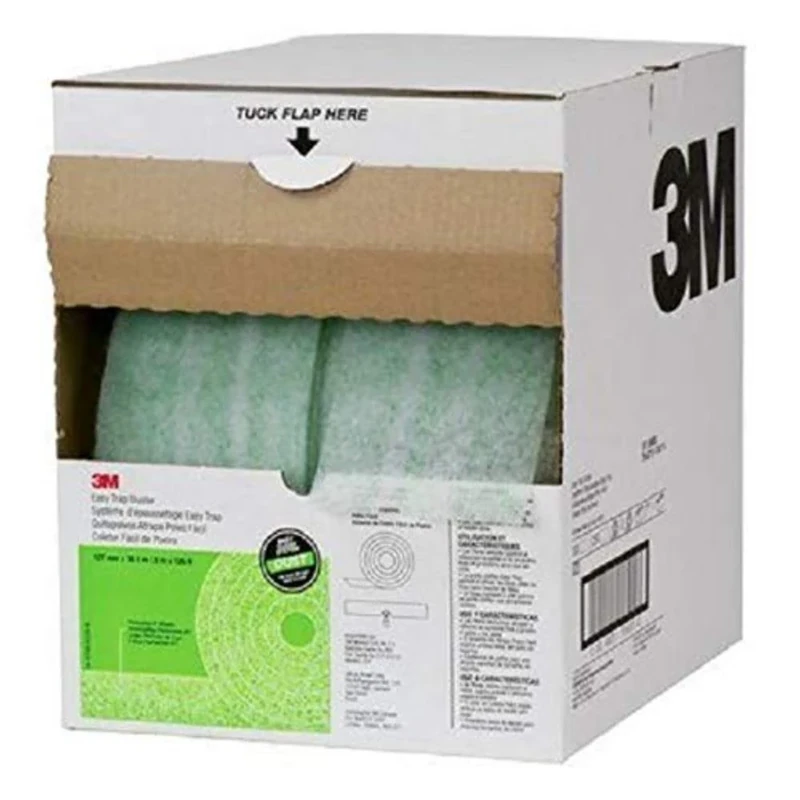 3M Easy Trap Duster Sheets, White, 127 mm x 152 mm, overall length 38.1 m, 250 Sheets/Roll | pack of 2 | use wet or dry | clean floors and surfaces