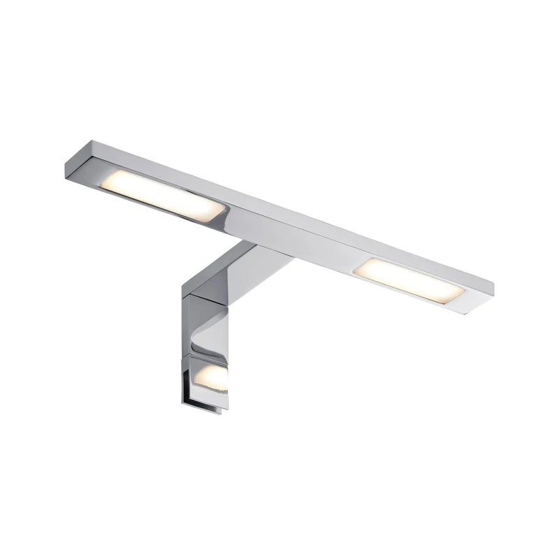 Paulmann 99385 Galeria Mirror and Cabinet luminaire LED Wall lamp Double Hook Spotlight 2x32W Bathroom Chrome Cabinet Lighting inkcl. lamp - Image 1