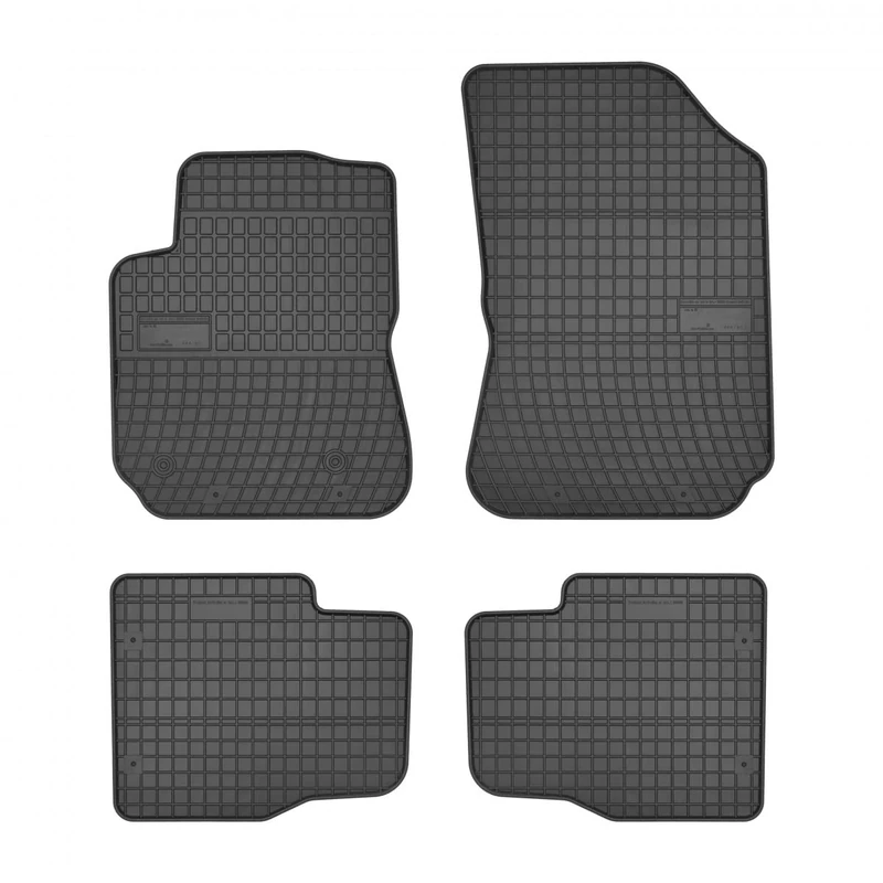 DBS Rubber Car Floor Mats - Citroen C4 Cactus (4 Pieces)