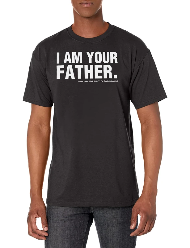 Star Wars Men's Officially Licensed Tees for Dad Shirt, Black, XXXXXL