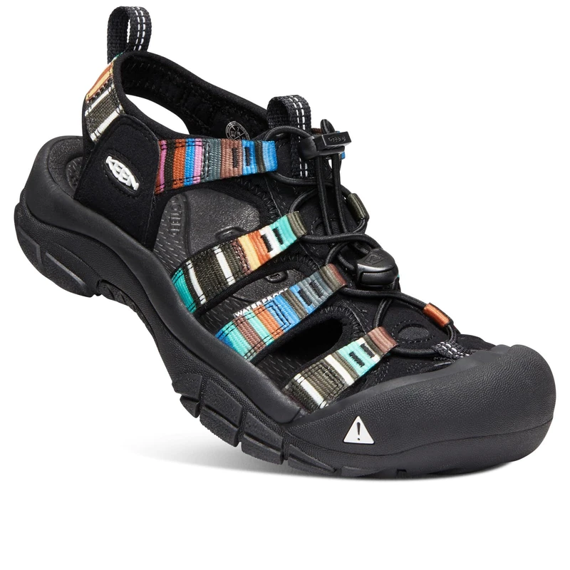KEEN Women's Newport H2 Closed Toe Water Sandals, Raya Black, 5.5 - Image 1