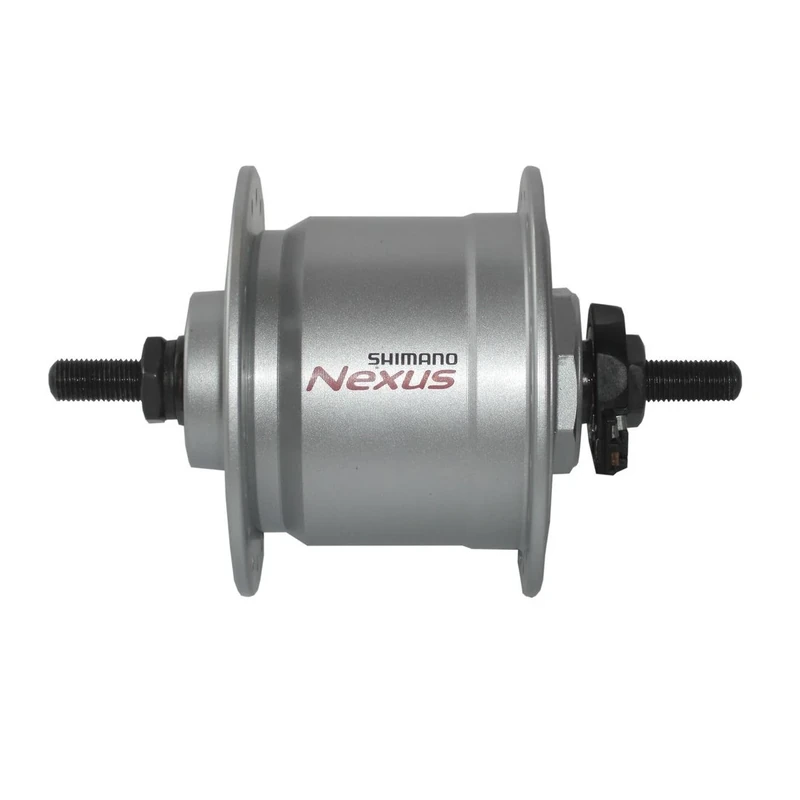 SHIMANO Unisex - Adult DHC3000 Hub Dynamo, Silver, One Size