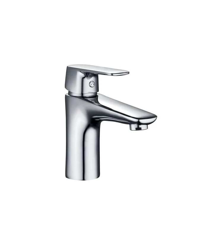 Edouard Rousseau - Dunedin Basin Mixer Tap - Flow Reducer Aerator - 161 (Height) x 117 mm (Saillie) - Chrome