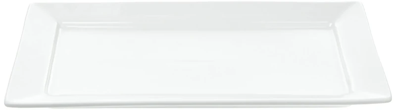 Genware NEV-180730 Royal Rectangular Plate, 30.5 cm x 18.5 cm (Pack of 6)