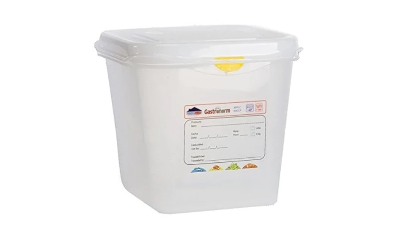 Genware NEV-12390 GN Storage Box, 1/6 150 mm Deep, 2.6 L (Pack of 6)