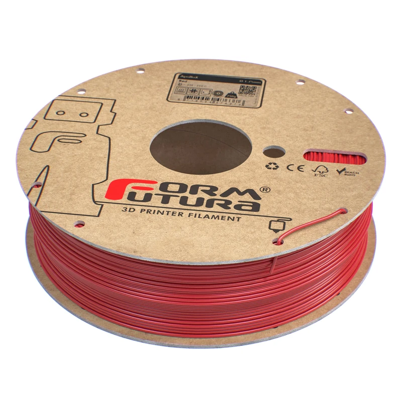 Formfutura 1.75mm ApolloX - Red - 3D Printer Filament