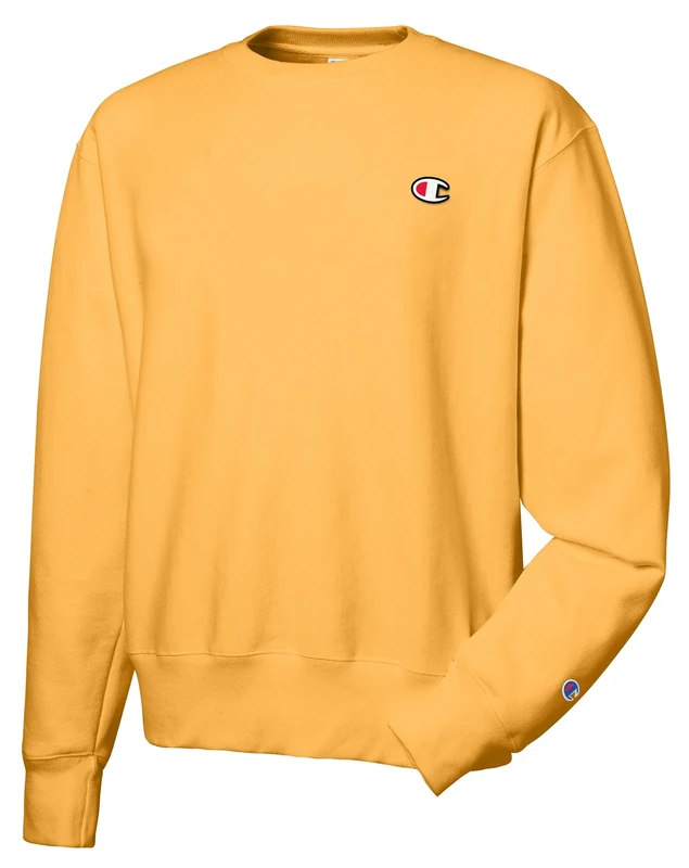Champion Men's s0888powerblend Sweatshirt, Team Gold, XXL UK