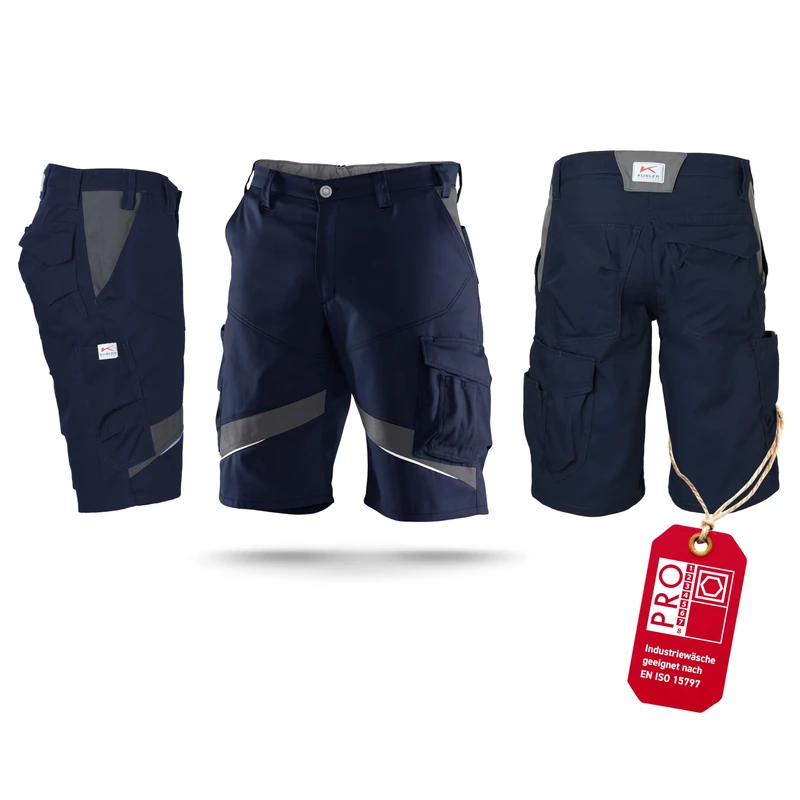 Kubler 24505365-4897-56 Size 56 "Activiq" Shorts - Dark Blue/Anthracite