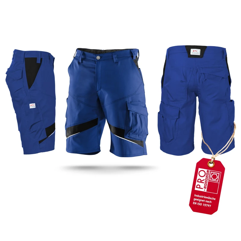 Kubler 24505365-4699-56 Size 56 "Activiq" Shorts - Cornflower Blue/Black