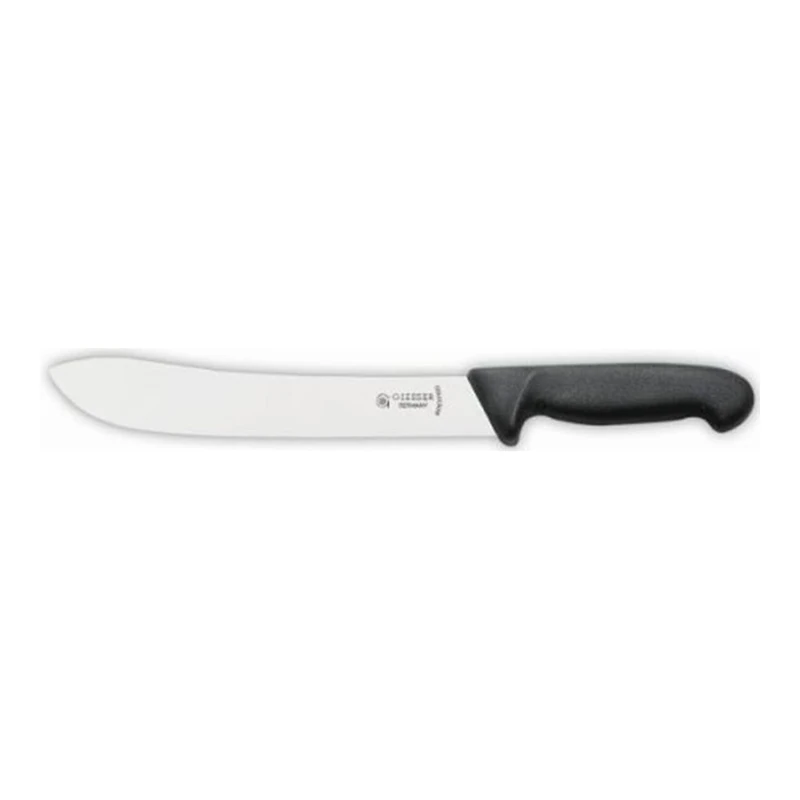 Genware NEV-6005-24 Giesser Butchers/Steak Knife, 9-1/2"