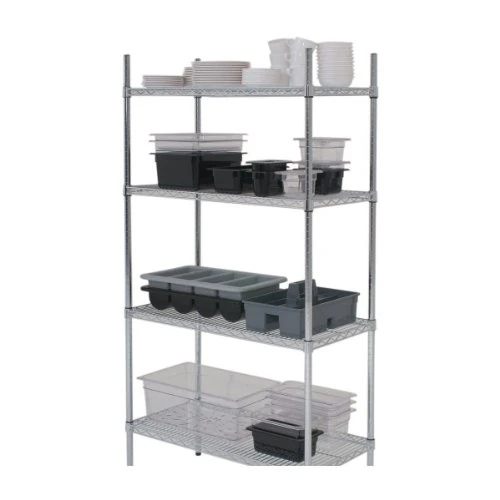 Genware NEV-222-1000 Racking 4 Tier, 36" x 18" x 72"