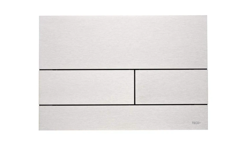 Tece – WC Push. 2 Metal Steel Square Born (with Anti-huella Digital)