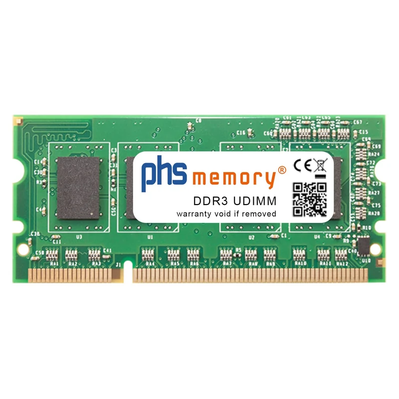 PHS-memory 1 GB printer memory suitable for UTAX P-4030 MFP DDR3 UDIMM 1333MHz PC3L-10600U