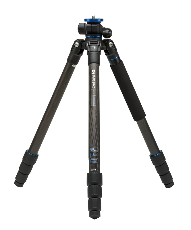 Benro GoPlus Folding Leg Travel S2 Carbon Fibre 4 section twist