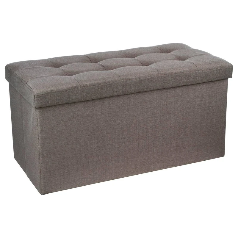 ATMOSPHERA CREATEUR D'INTERIEUR Maison Futée Bench with Storage Chest Taupe