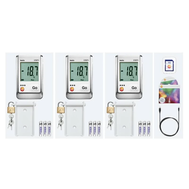 testo 175-T1 set - temperature logger set