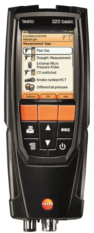 testo 320B - Flue Gas Analyser (Advanced Set)