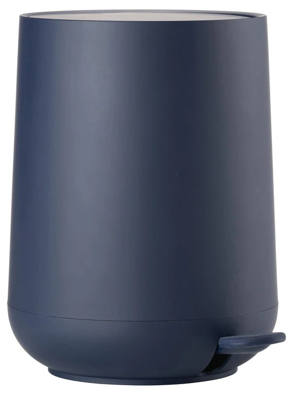 Zone Denmark Nova Bathroom Bin Cosmetic Bin Diameter 23 cm Height 29 cm Capacity 5 Litres Royal Blue