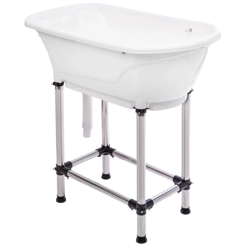 Groom Professional Pet Bath, Small, White, 86 cm