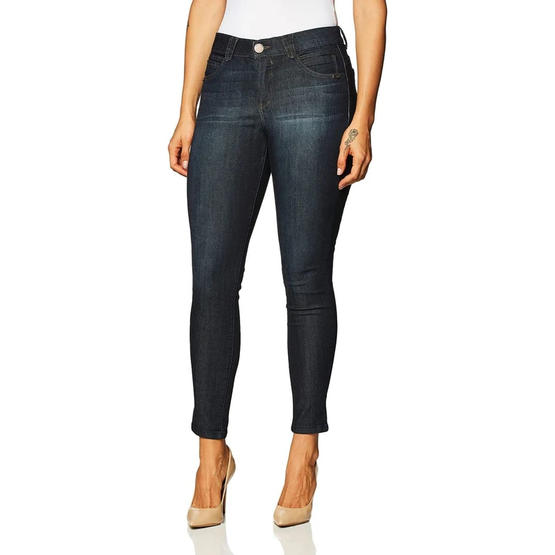 Democracy Women's Ab Solution Jegging Jeans, Dark Indigo, 14 30