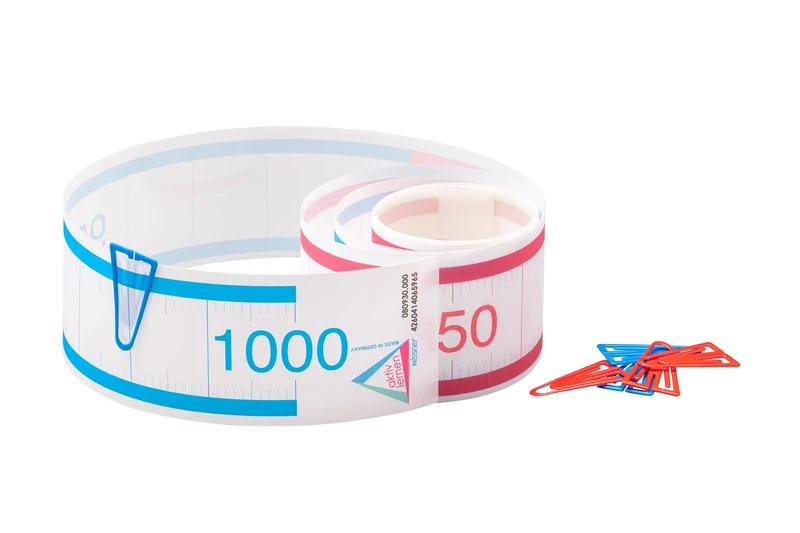Wissner Active Learning Number Line Band 1-1000 - 5m Long