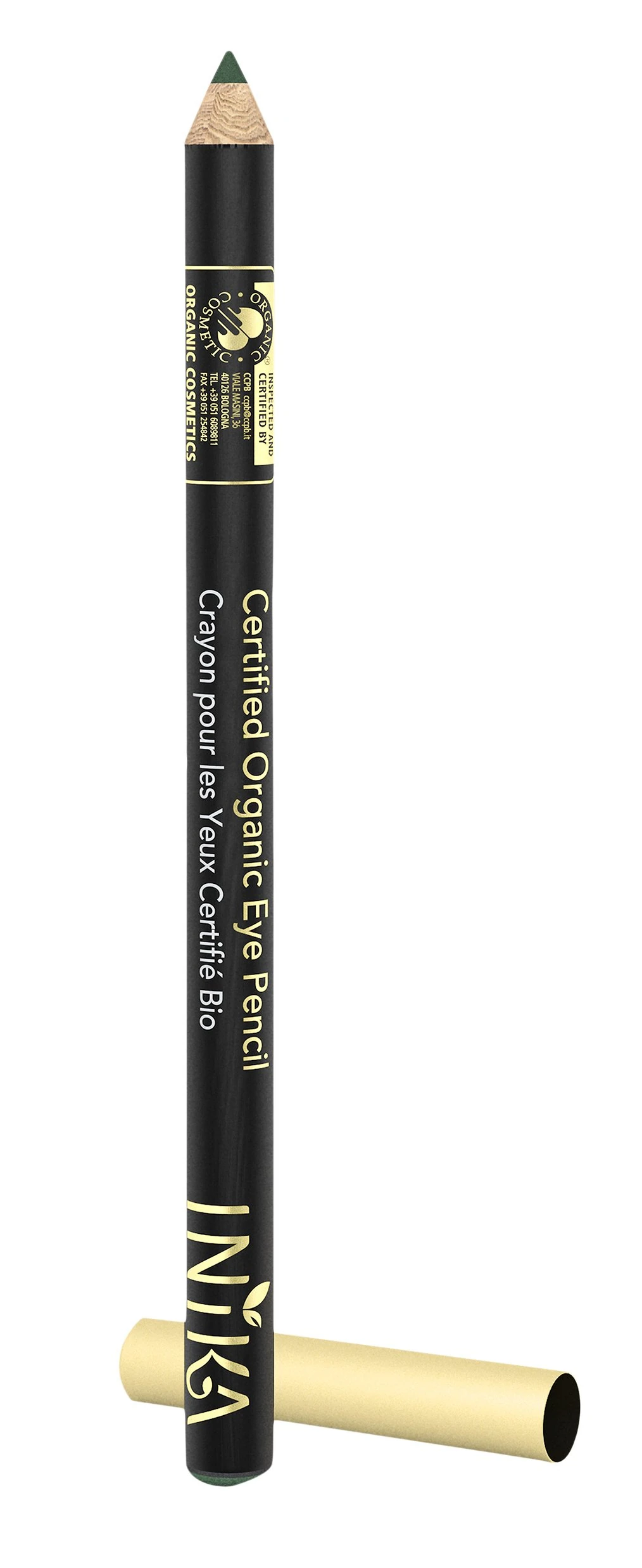 INIKA Certified Organic Eye Pencil, Emerald