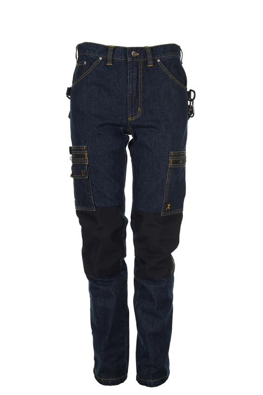 Planam 6320052 Size 52 "Dark Denim" Trousers - Dark Blue - Image 1