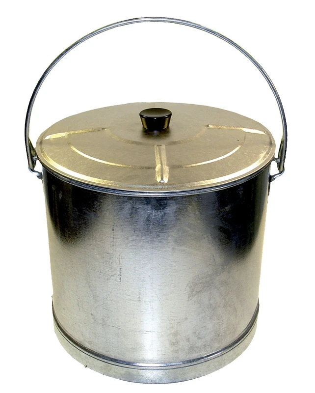 Imex El Zorro 10189 – Straight Reinforced Bucket with Lid 18 Inches Diameter 45 x 40 cm