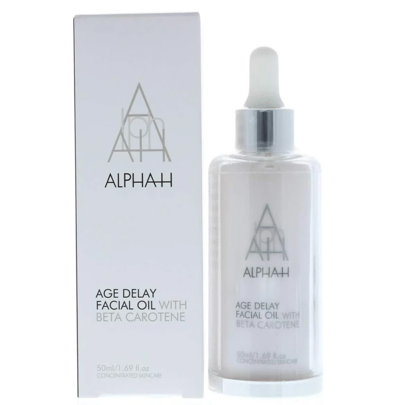 Alpha-H Age Delay Facial Oil With Beta Carotene, 50 ml