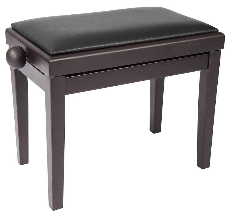 Kinsman KPB03BRN Adjustable Piano Bench - Brown