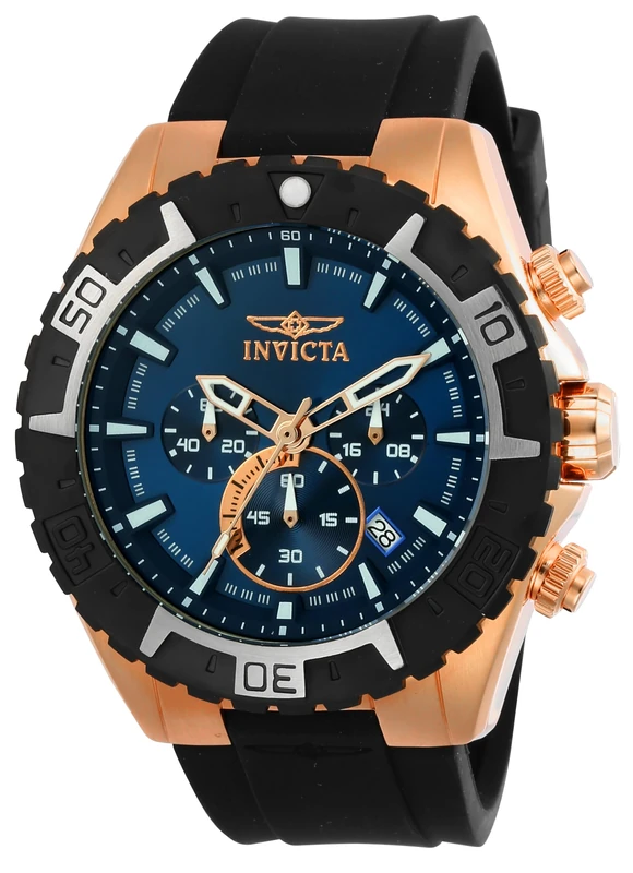 Invicta Aviator Stainless Steel Men's Quartz Watch - 49mm